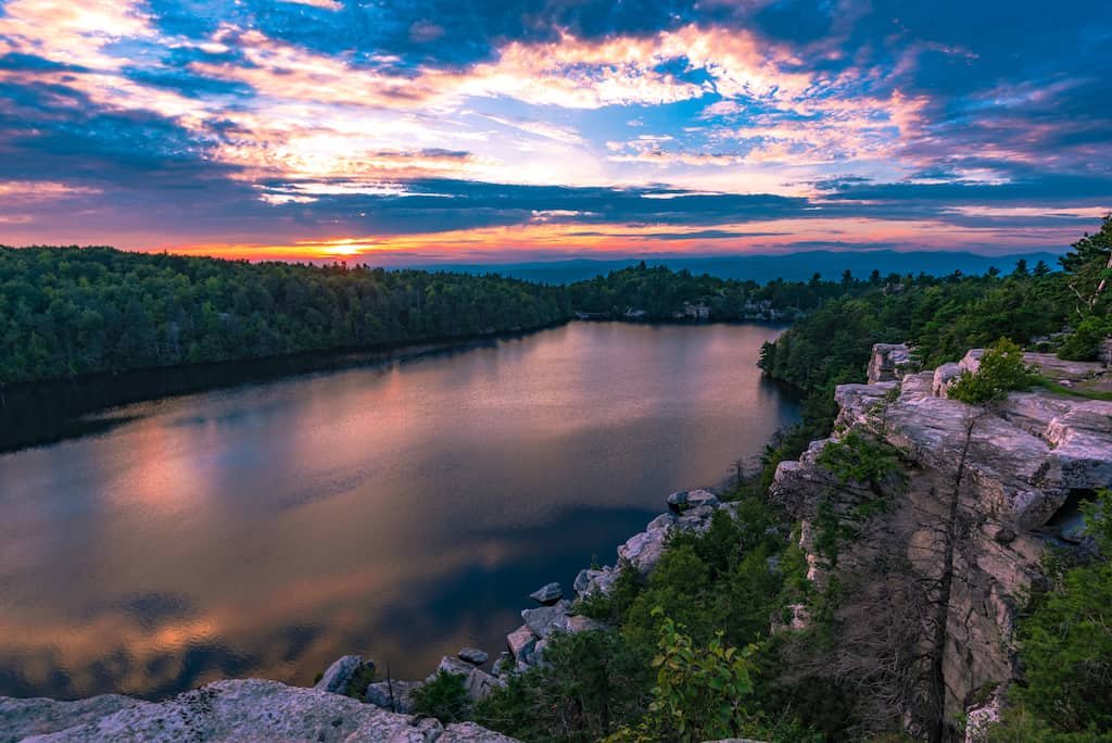 Minnewaska Lake and Park